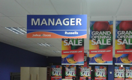ABS Hanging signs