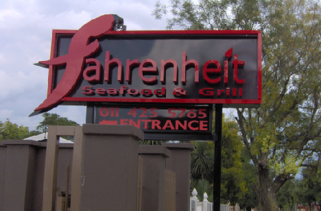 Neon illuminated signs